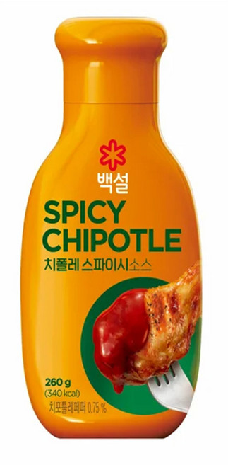 (실온)[백설]치폴레 스파이시소스260g, 260g, 5개