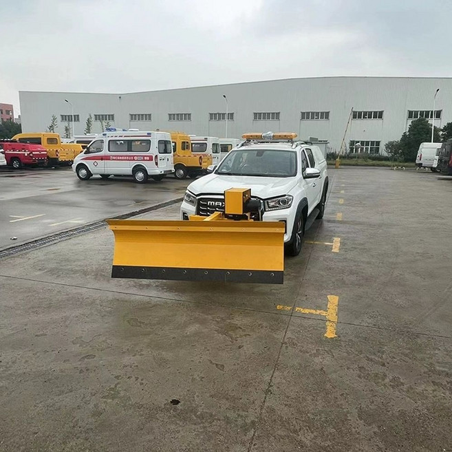 재설장비 지게차제설장비 브러쉬제설기, A. 커스텀 픽업 스노우삽