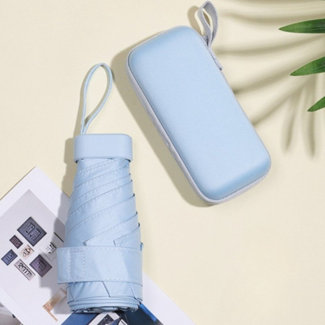 유럽여행우산 3단 우산 초경량 uv차단 미니 초소형