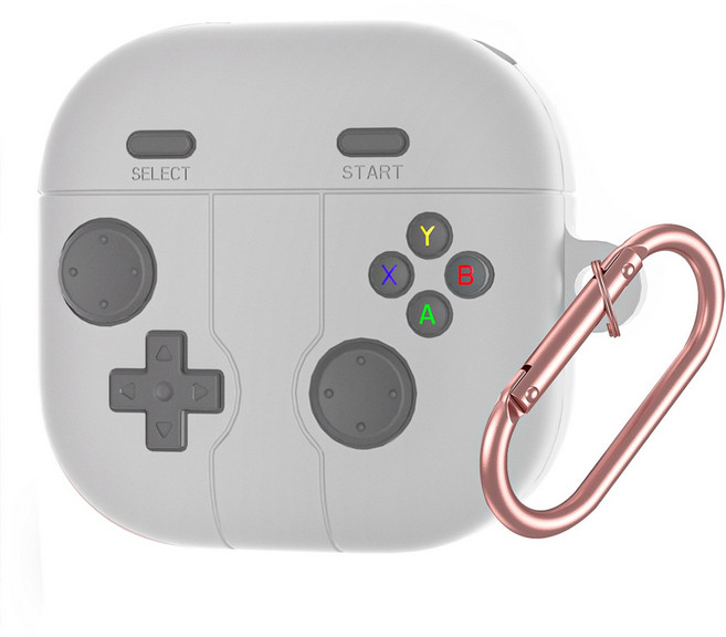 적용 갤럭시 버즈4/버즈4 프로 호환 실리콘 오락기 케이스 BUDS4YXJ085, 1개, 회색, Buds4/Buds4pro