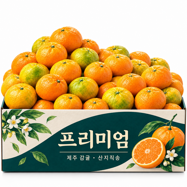 [구매1위] 로얄과 고당도 귤 15브릭스 이상 제주 귤 산지직송 제주 감귤, 1박스, 5kg (신선포장)