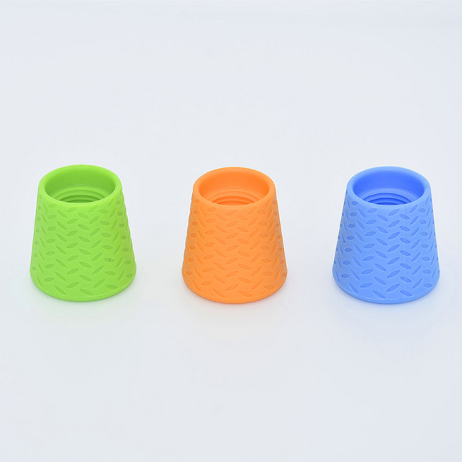 마켓피아 휴대용 샤워 헤드 펫샤워 캠핑 차박 페트병 간이샤워기 분무기, 3개, 파랑,연두,주황