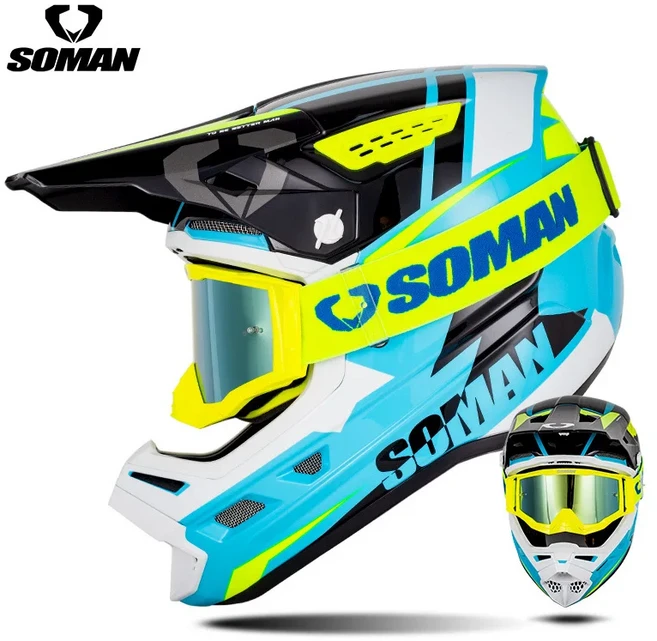 오토바이 헬멧 DOT 인증 ATV 하이드운 오프로드 모터바이크 랠리 모토크로스 남녀공용 KTM 야마하용, 02 L, 05 As pictrue
