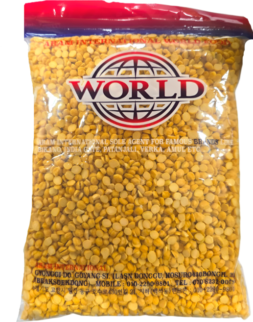 World Chana Dals 차나달 깐 이집트콩, 1개