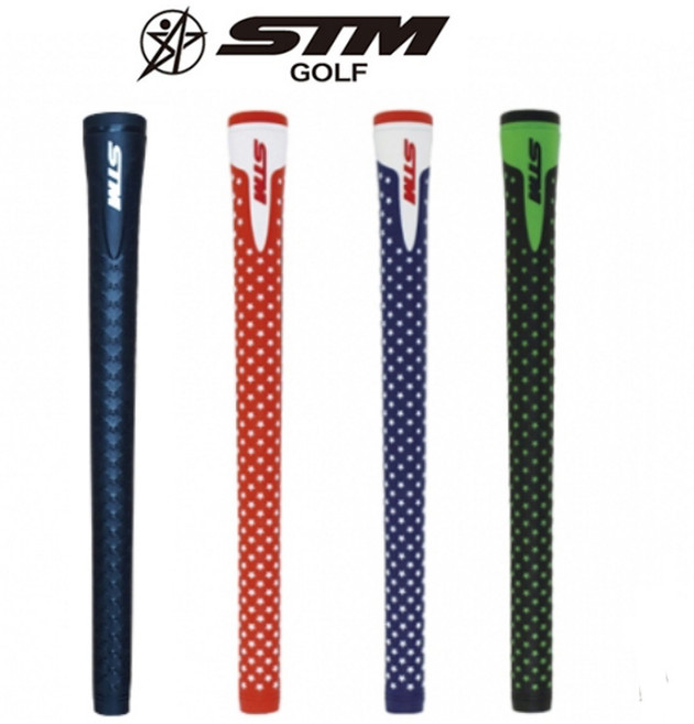 STM GOLF S1 프로토 타입 그립 (라운드 4색) [정품], 네이비 화이트, 1개