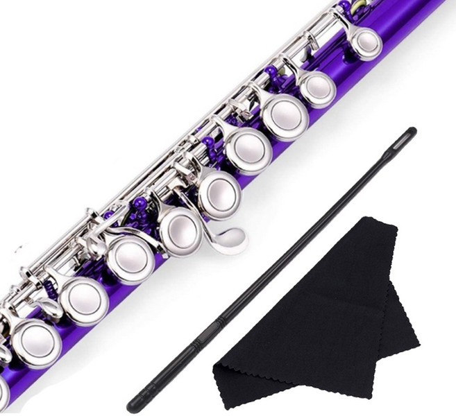 플룻 클리너 청소봉 플루트 클라리넷 피콜로 침수건