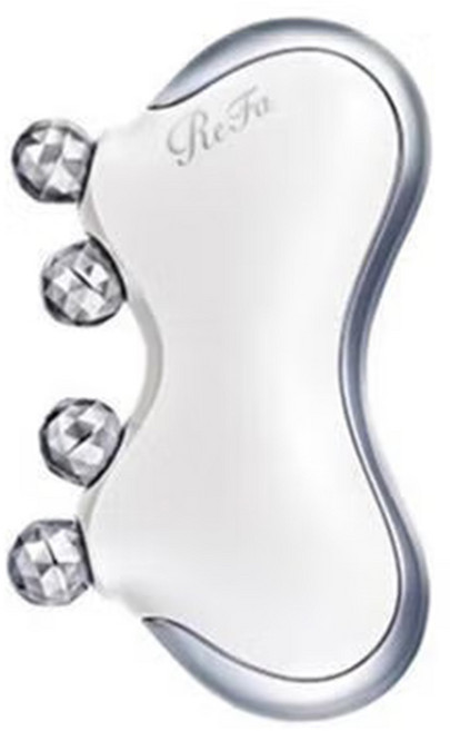 9위 - 리파 ReFa CAXA M1 리파 카사 M1 경락괄사 마사지 페이스 롤러 마사지기 얼굴 리프팅, 펄 화이트