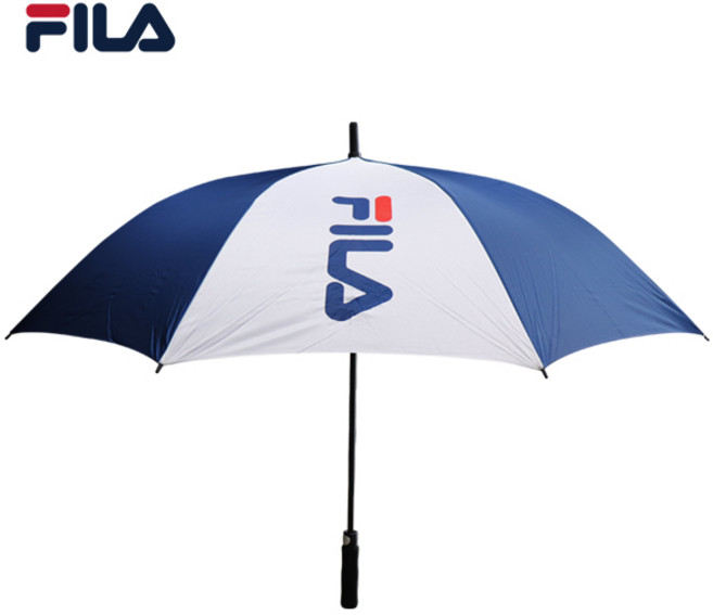 휠라 골프 우산 자동 원터치 대형 장우산, 네이비, 1개