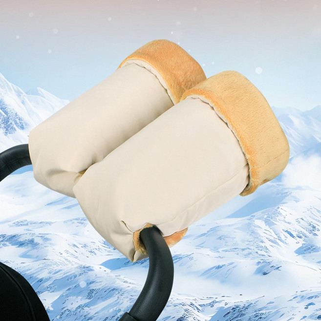 플리트비체 유모차 핸드 머프, 1개, 체리블라썸