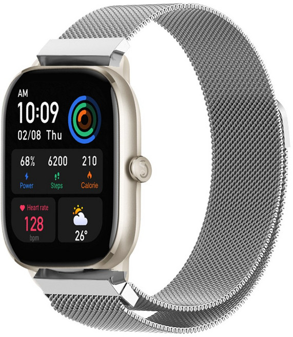 더조은셀러 어메이즈핏 GTS4 MINI 시계줄 밴드 밀레니즈 루프, 1개