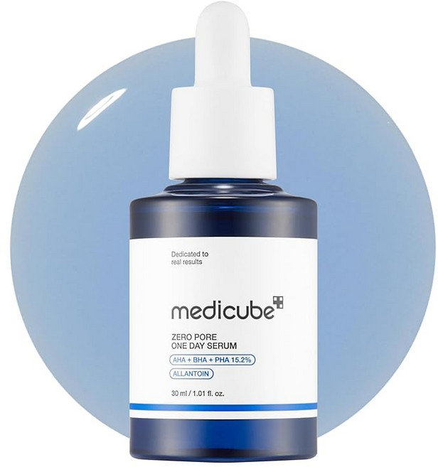 메디큐브 제로 모공 원데이 세럼 피지 과잉 흥분 여름 스킨 케어 한국 화장품 피부 거친 케어 민감한 피부 저자극 스킨케어, 1개, 1g