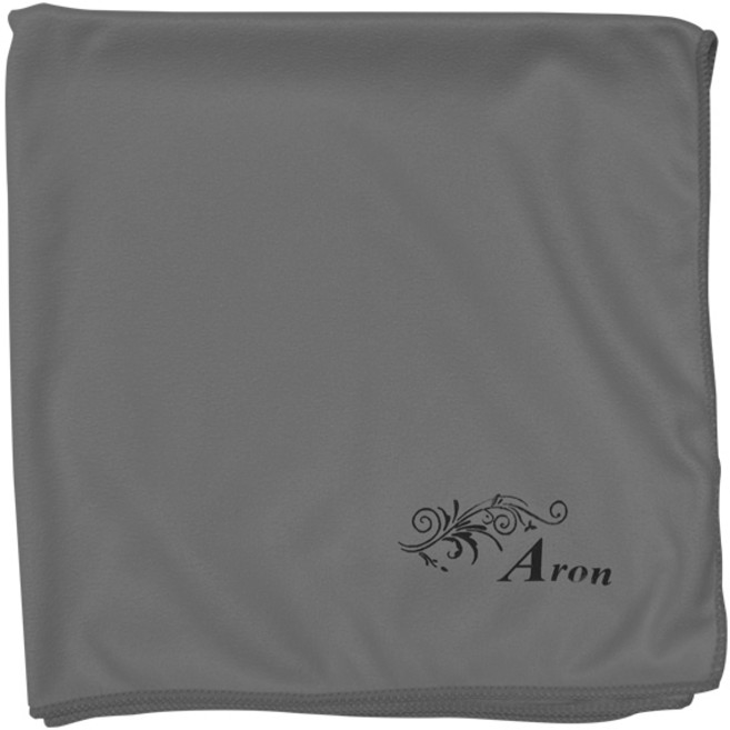 Aron 극세사 악기 천클리너 융-청소 클리닝 스왑-바이올린 색소폰 플룻 기타, 회색(Grey), 1개