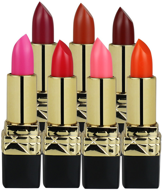 1+1 올레이디 잘 지워지지 않고 묻어나지 않는 국내산 변색 매직 립스틱, 연핑크+레드와인, 1개