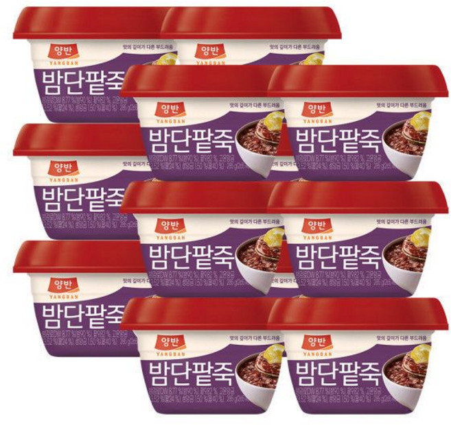 동원 양반 밤단팥죽 285g x 12개