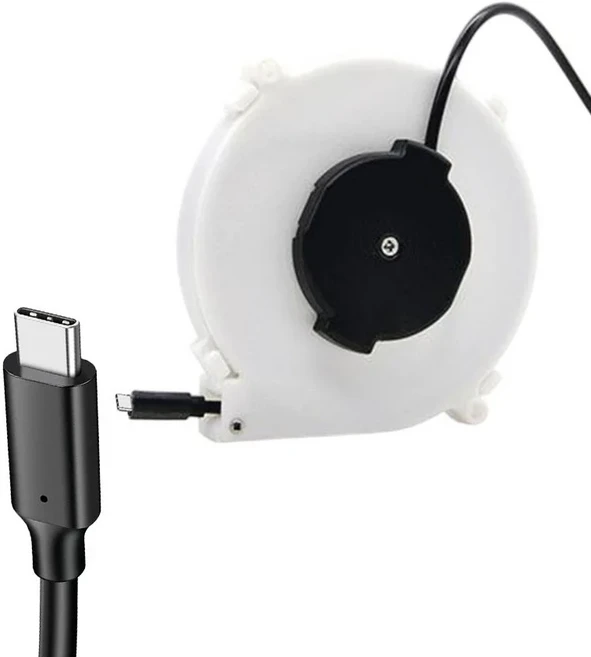 안드 장치용 전원 코드 릴 3미터 TYPE-C 다중 길이 접이식 케이블 실외 사용, 01 빠른, 01 1.2 TYPE-C