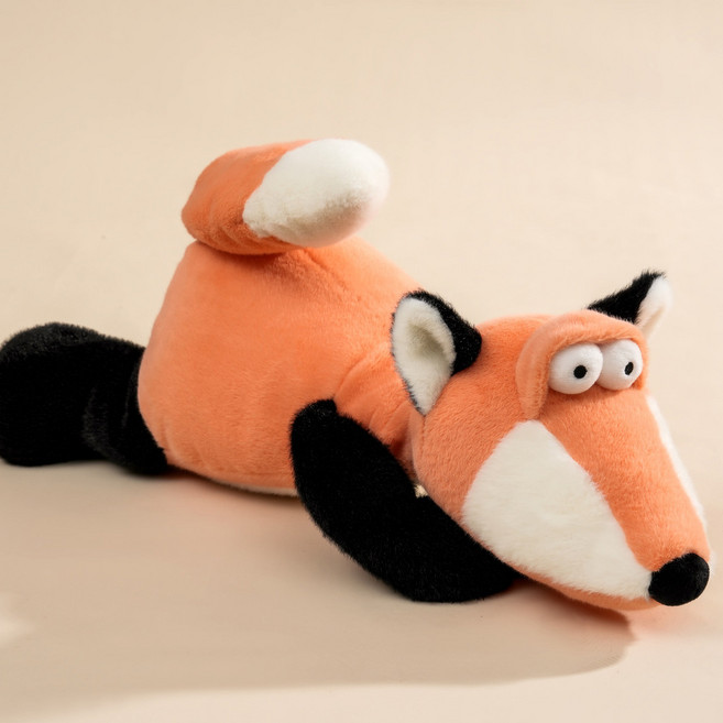 就瞅你系列 兔子毛絨玩偶抱枕, 就瞅你係列 - 狐狸, 1個, 45cm