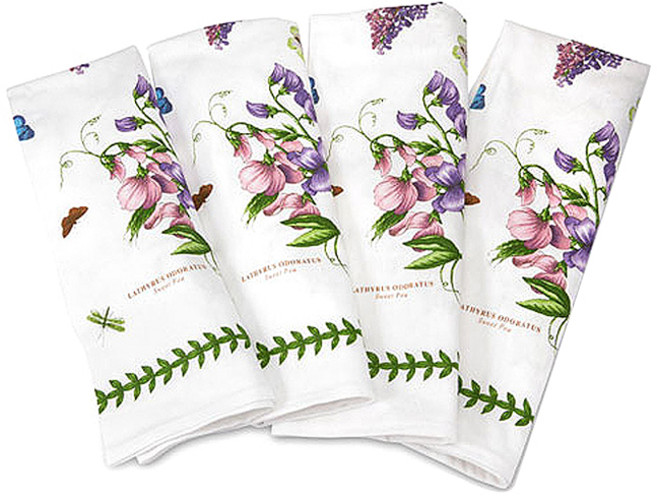 포트메리온 보타닉가든 냅킨, 혼합 색상, 1개, 4개