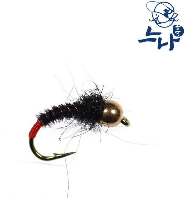 [국내당일발송] 느나훅 플라이낚시훅 돌대가리 님프(FH-WY014), (FH-WY014), 1개, 1g