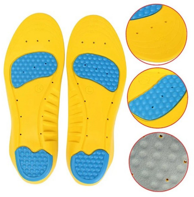 비엘스키 메모리 깔창 아치 지지대 통기성 편안한 신발 패드