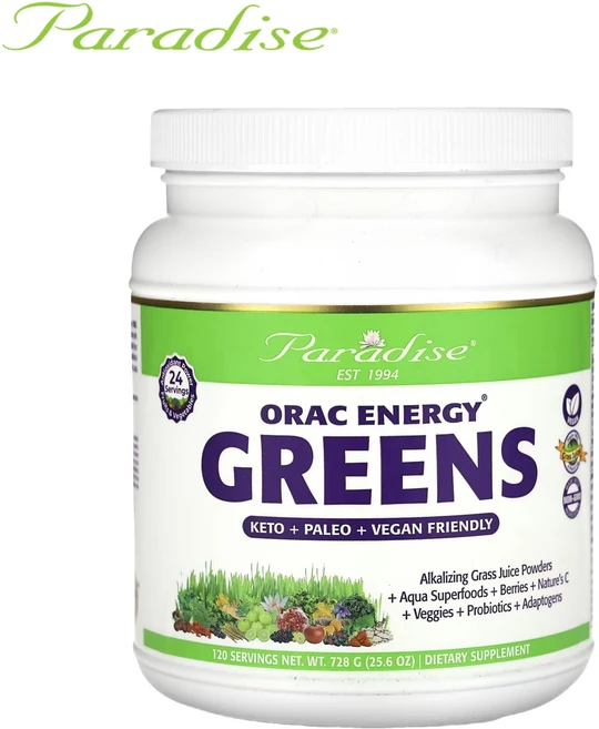 파라다이스 허브 ORAC 에너지 그린스 728g, 1개 - 쿠팡