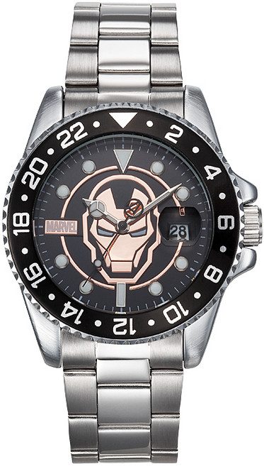 마블 어벤져스 메탈밴드 손목시계MA002-IRWBK