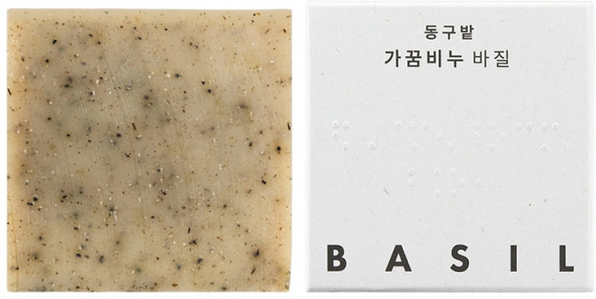 donggubat 洗臉皂 羅勒, 100g, 1個