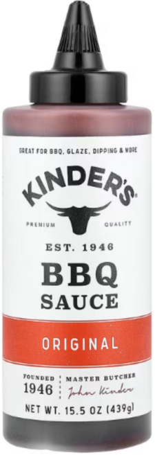 킨더스 바비큐 소스 BBQ 오리지널 439g KINDER'S, 1