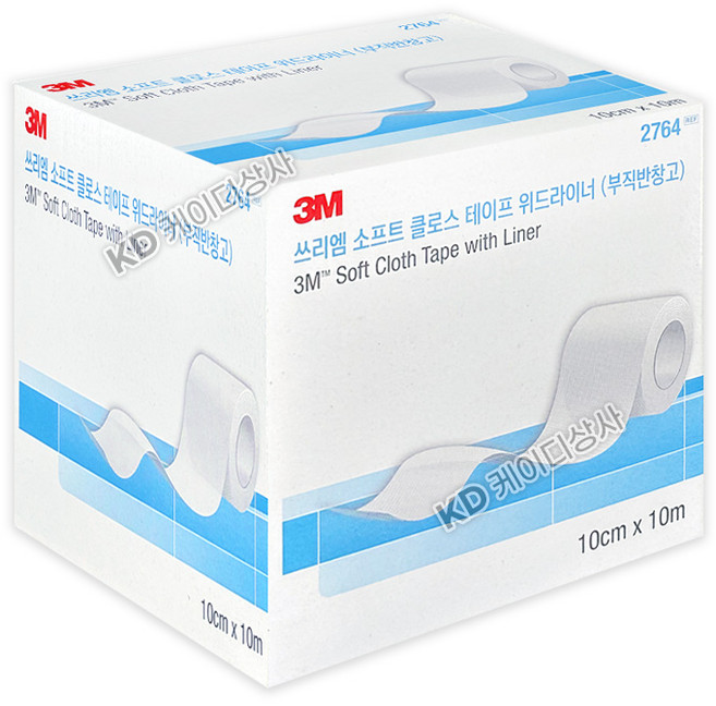 3M 부드러운 천반창고 10cm(픽싱롤 2764), 1개
