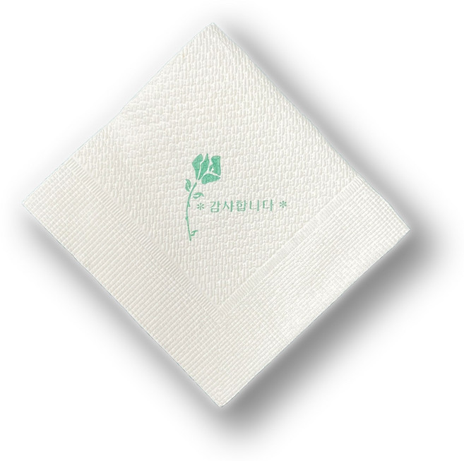 [진양제지] 평판 냅킨, 화이트, 130개