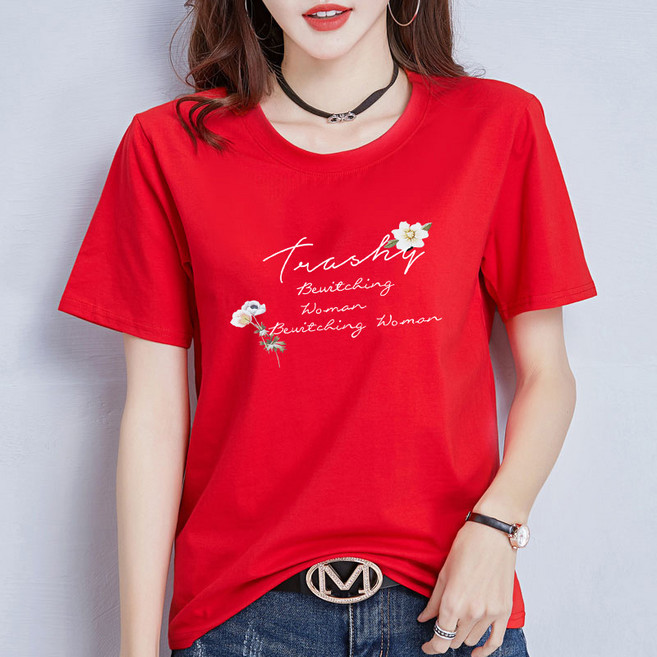 여성반팔티셔츠 여성티셔츠 반팔단체티 여성단체티 행사티셔츠 G601