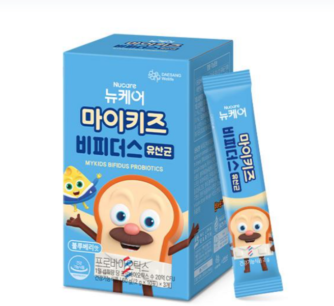 마이키즈 비피더스 유산균 (2gx30포) /30일분, 60g, 1개