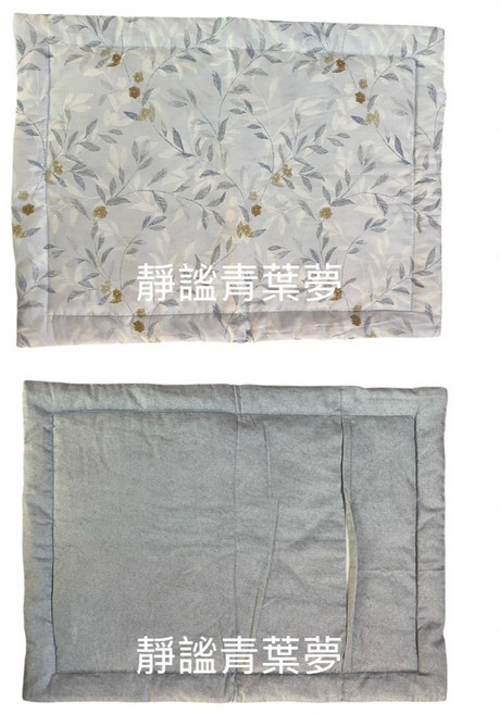 台灣香杉木珠枕 3kg裝 (附發票), 1個, 靜謐青葉夢-70%棉30%天絲