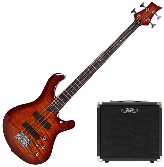 데임 폴앤폴250 입문용 베이스기타 + 콜트 15W앰프 패키지, MA (마호가니 유광), 1개