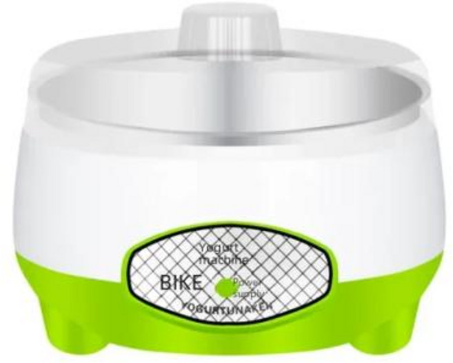 요거트 메이커 요구르트 요플레 제조기 쌀 와인 효소 나토 발효기 자동 지능형 미니 스테인레스 내부 선물 컴퓨터 온도 제어, 1개, 2) 요구르트 기계  등급 플라스틱 라이너 그린 - 미
