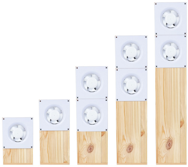 창문 환풍기 맞춤 제작 창틀 주방 화장실 10tPS12, 싱글 환풍기 30cm 이하