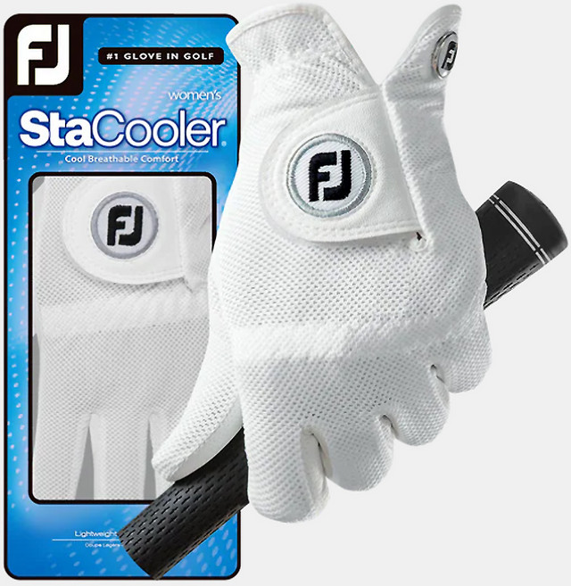 풋조이 여성 스테이쿨러 StaCooler 양손 골프장갑, 1개