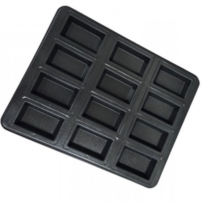 넓은 휘난새팬 12구 휘낭시에틀 휘낭새 사각 마들렌, 1개