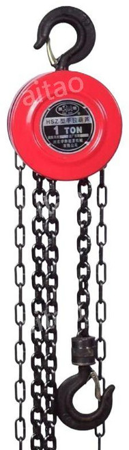 레버블록 체인브럭 호이스트 리프팅 레바 블럭 미니 도르레 수동 윈치 1T 2T, 1개