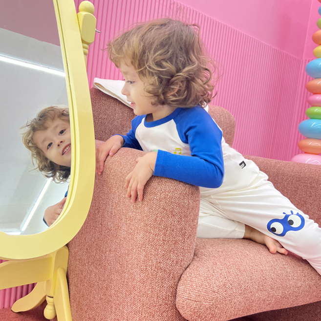 루트루트 아이콘 포인트 팬츠 주니어 키즈 유아 남아 유아 공용 바지