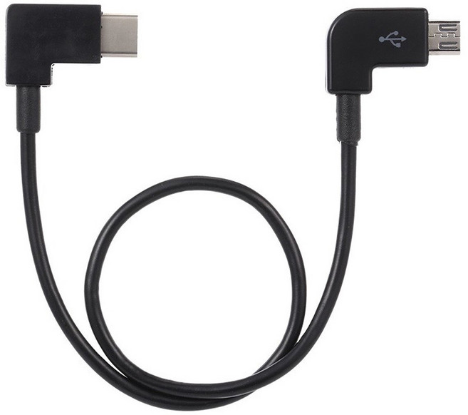 DJI 매빅에어 전용 조종기 데이터 케이블 C타입 전송 조이스틱 리모컨 악세사리 MAVIC AIR 드론, 1개, (에어) 케이블(C타입)