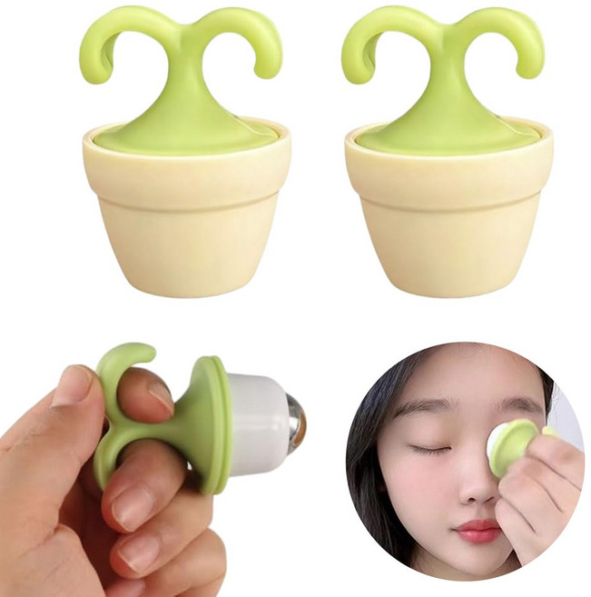 도나토르 귀여운 새싹 쿨링 마사지볼 2p, 2개