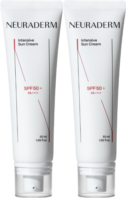 뉴라덤 인텐시브 선크림 SPF50+ PA++++, 2개, 50ml