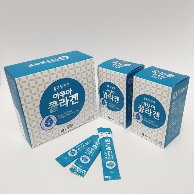 종근당건강 아쿠아콜라겐 (2gx30포x2박스), 60g, 2개