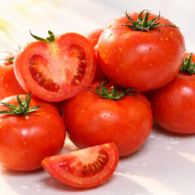 싱싱한 완숙 토마토 대 중과 찰토마토, 1박스, 중과 5kg