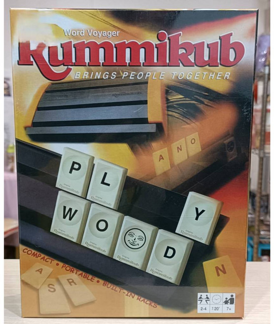 Word Voyager Kummikub 數字牌遊戲 益智家庭休閒桌遊, 1個