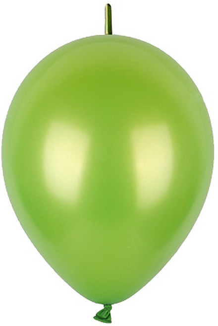 파티쇼 네오타이룬 30cm 펄풍선 100개 라임그린 꼬리풍선 링코룬, 단품, 1개