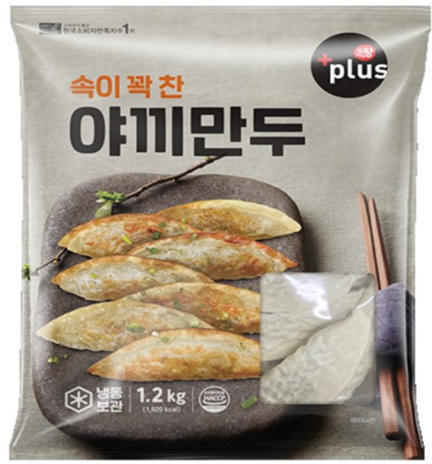 식자재왕plus 야끼만두 1.2kg, 2개
