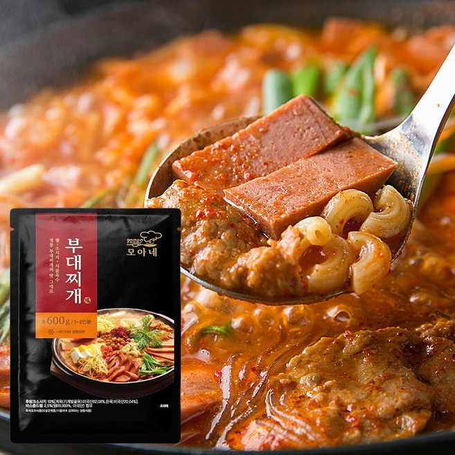 다모아 부대찌개, 600g, 1개