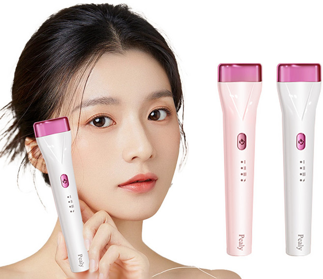 속눈썹 고데기 온열 히팅 뷰러 C타입 충전, 화이트