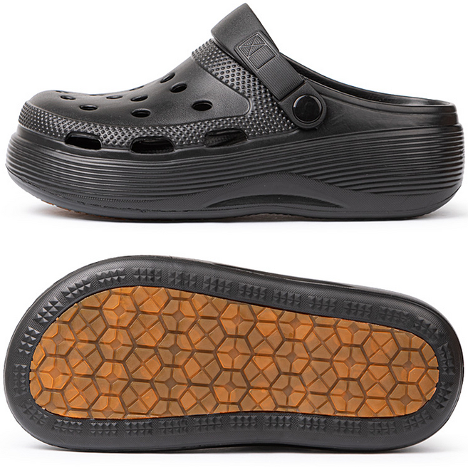미끄럼방지 고무패치 남녀공용 샌들 EVA 클로그 슬리퍼